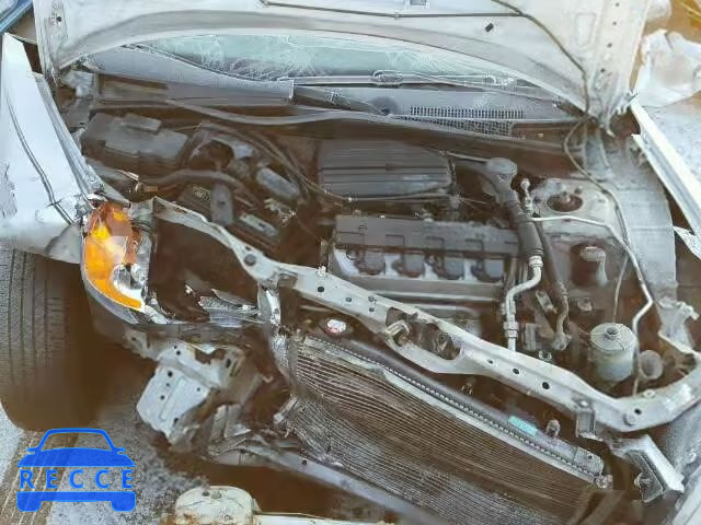 2002 HONDA CIVIC LX 1HGES16572L039549 зображення 6