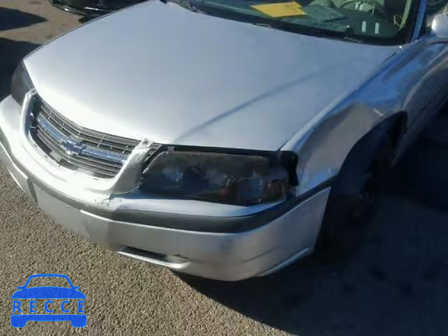 2004 CHEVROLET IMPALA 2G1WF52E749435813 зображення 8