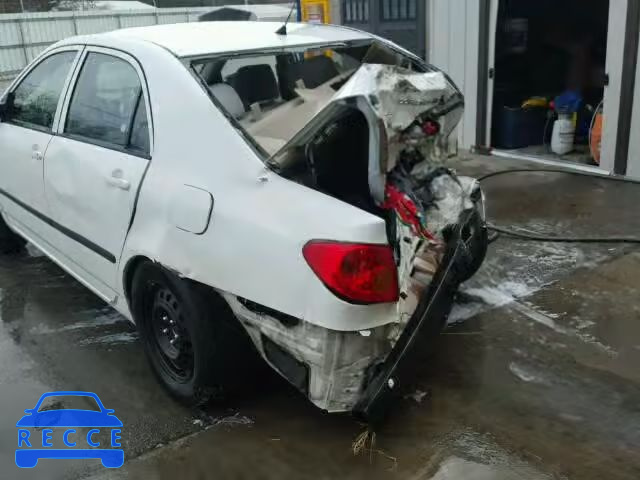 2003 TOYOTA COROLLA 1NXBR32E73Z048189 зображення 8