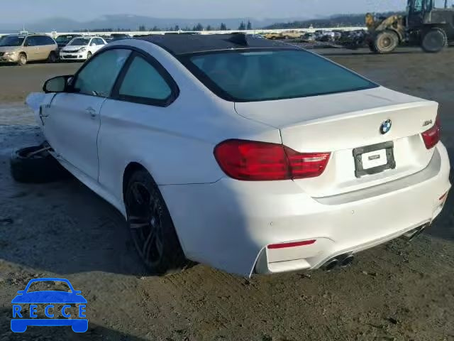 2015 BMW M4 WBS3R9C58FK334183 зображення 2