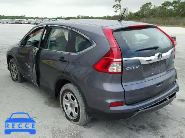 2015 HONDA CR-V LX 3CZRM3H37FG714699 image 2