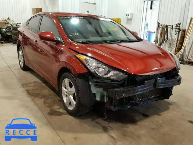 2012 HYUNDAI ELANTRA GL KMHDH4AE6CU426313 image 0