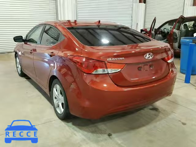 2012 HYUNDAI ELANTRA GL KMHDH4AE6CU426313 image 2