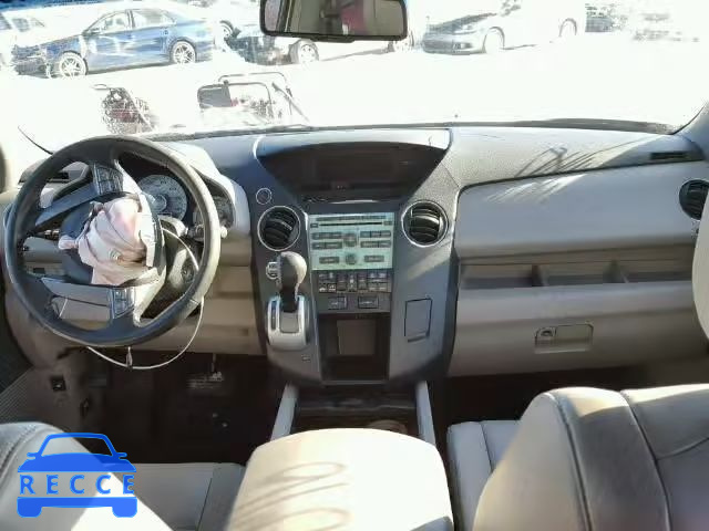 2009 HONDA PILOT EXL 5FNYF485X9B003012 image 9
