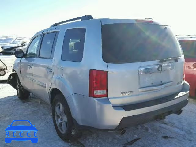2009 HONDA PILOT EXL 5FNYF485X9B003012 image 2
