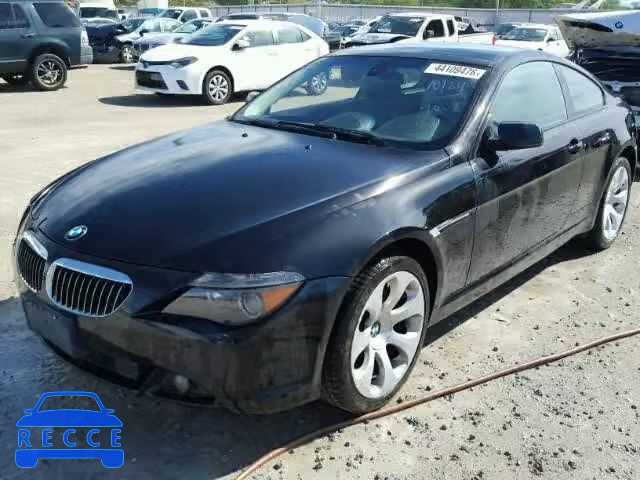 2007 BMW 650I WBAEH13567CR51904 зображення 1