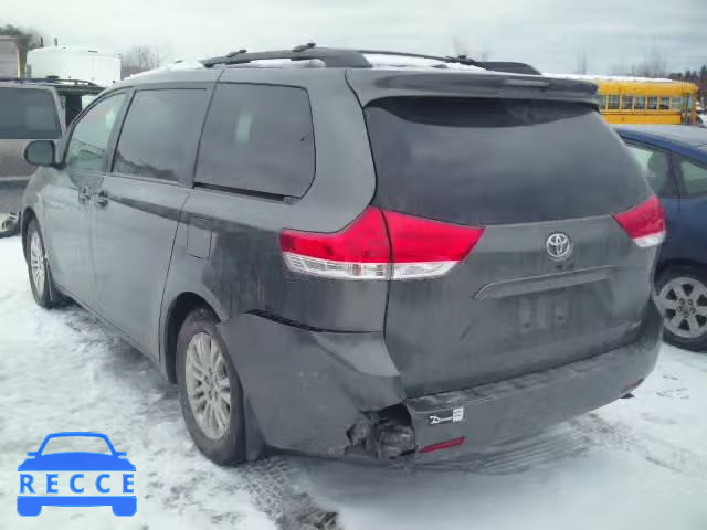 2014 TOYOTA SIENNA XLE 5TDYK3DC0ES485960 image 2