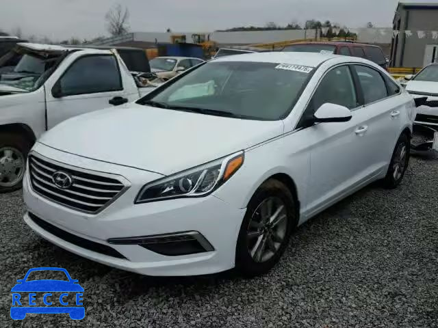 2015 HYUNDAI SONATA SE 5NPE24AF3FH180743 зображення 1