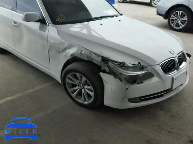 2010 BMW 535I WBANW1C58AC166037 зображення 9