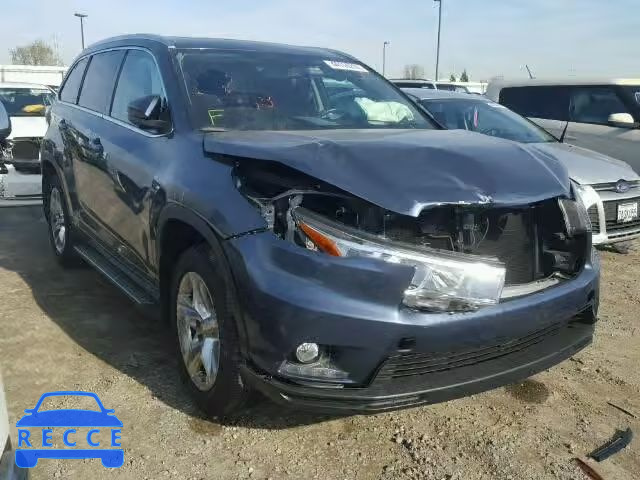 2014 TOYOTA HIGHLANDER 5TDDKRFHXES013937 image 0