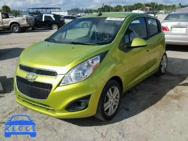 2013 CHEVROLET SPARK 1LT KL8CD6S90DC505145 image 1