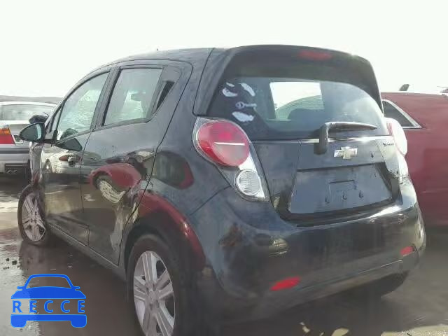 2013 CHEVROLET SPARK LS KL8CB6S98DC612837 зображення 2