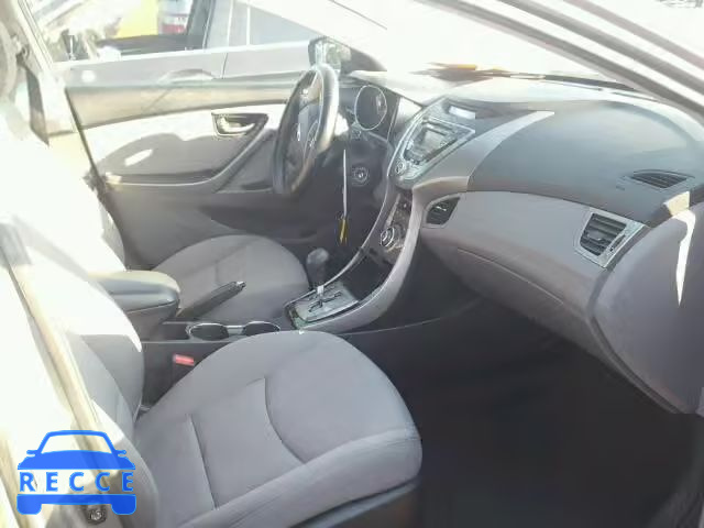 2013 HYUNDAI ELANTRA GL KMHDH4AE2DU571656 зображення 4