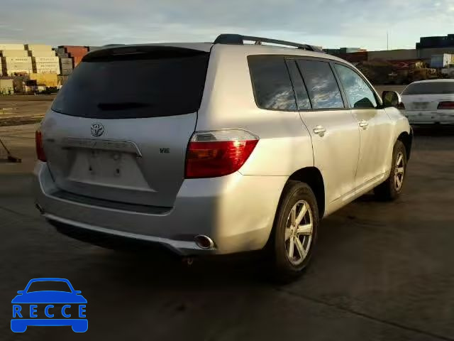 2008 TOYOTA HIGHLANDER JTEDS41A482053435 зображення 3