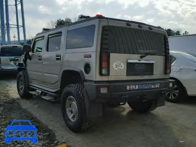 2003 HUMMER H2 5GRGN23U23H139352 Bild 2