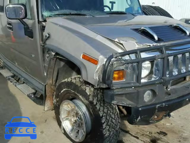 2003 HUMMER H2 5GRGN23U23H139352 image 8