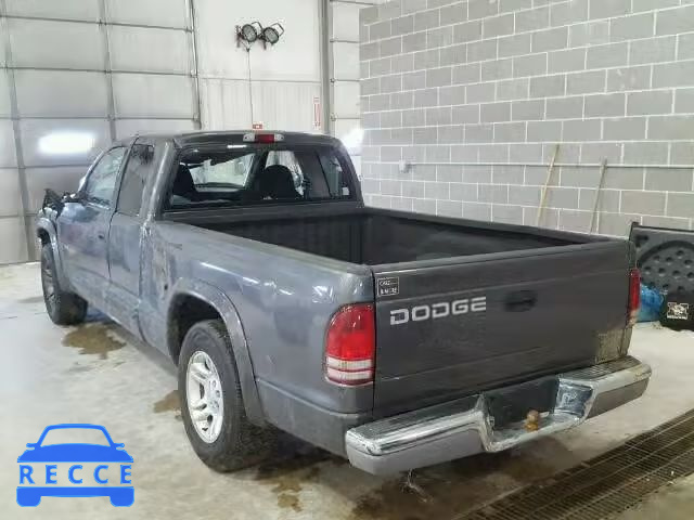 2002 DODGE DAKOTA SLT 1B7GL42X12S624954 image 2