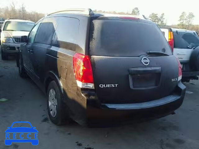 2005 NISSAN QUEST S/SE 5N1BV28U25N118425 image 2