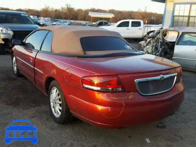 2001 CHRYSLER SEBRING LX 1C3EL55U91N663811 зображення 2