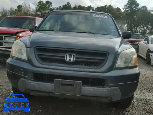 2003 HONDA PILOT EXL 2HKYF18533H518019 image 9