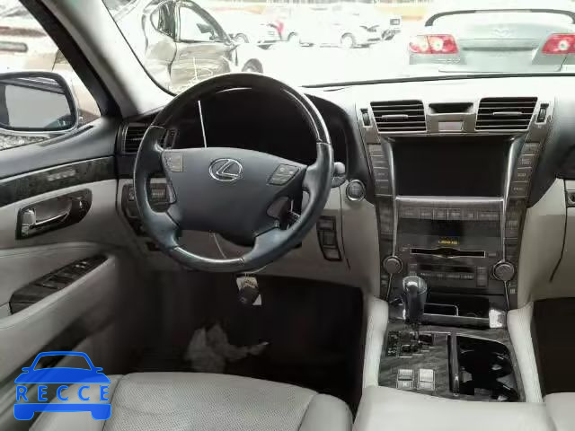 2008 LEXUS LS 460L JTHGL46F085030976 зображення 9