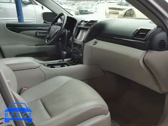 2008 LEXUS LS 460L JTHGL46F085030976 зображення 4