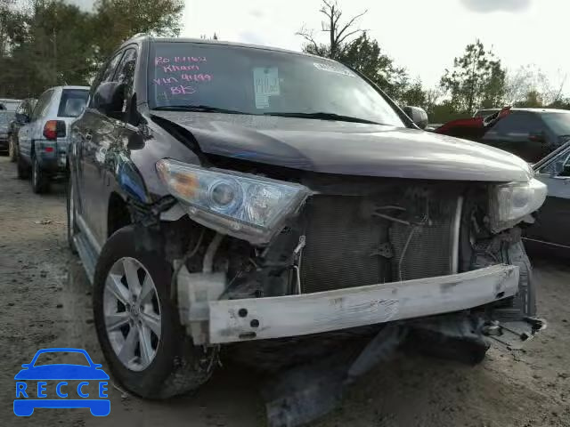 2013 TOYOTA HIGHLANDER 5TDZK3EH7DS129499 image 0