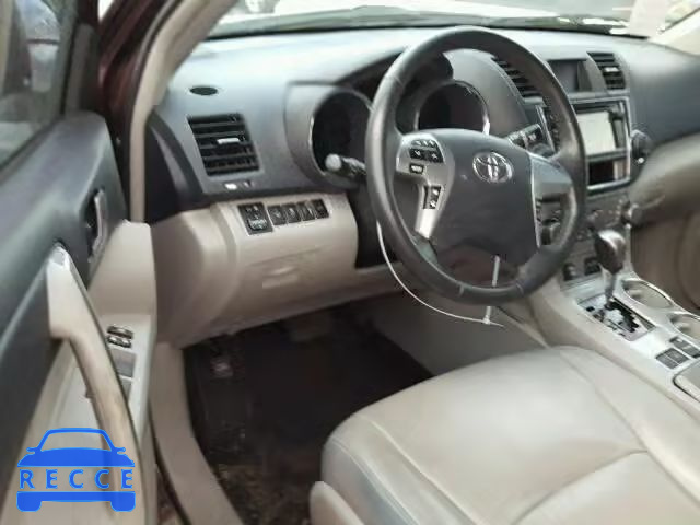 2013 TOYOTA HIGHLANDER 5TDZK3EH7DS129499 image 8