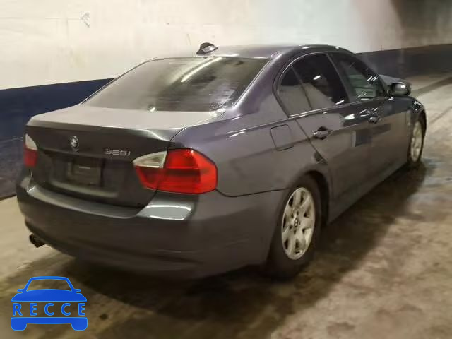 2007 BMW 328I WBAVA33557PG53890 зображення 3