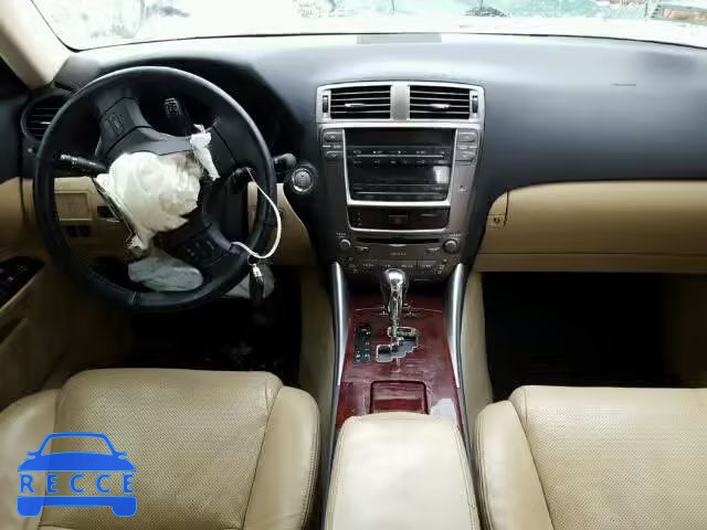 2007 LEXUS IS 250 JTHBK262775027053 зображення 8