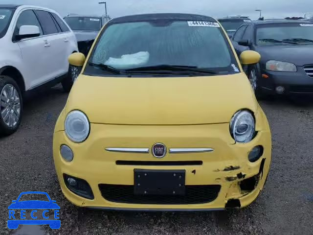 2012 FIAT 500 SPORT 3C3CFFBRXCT142619 image 8