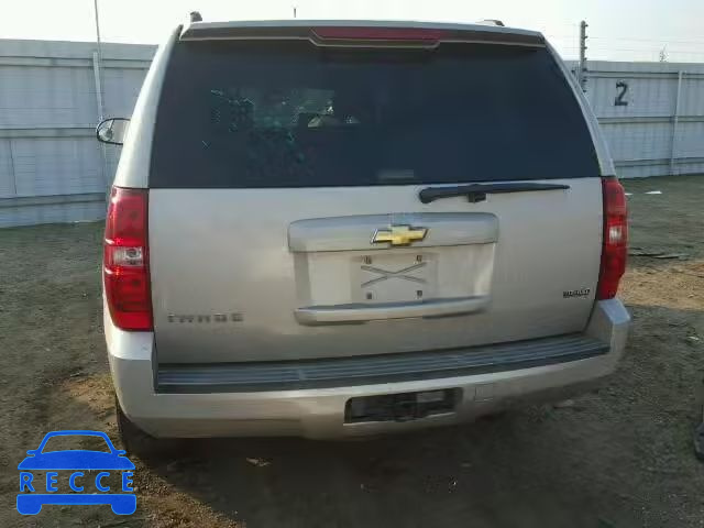 2009 CHEVROLET TAHOE C150 1GNFC13089R207741 image 9