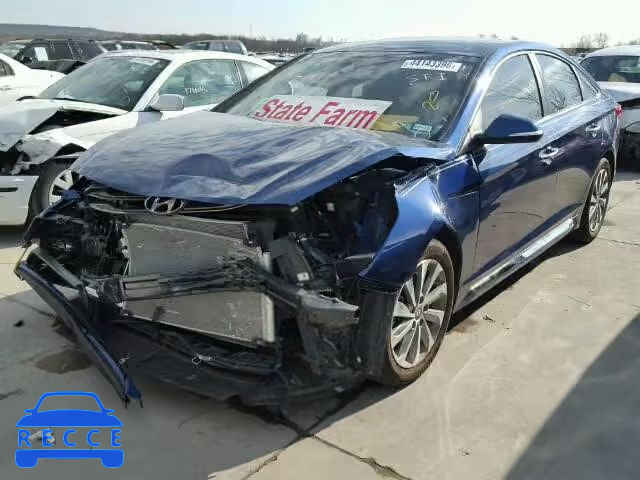 2016 HYUNDAI SONATA SPO 5NPE34AF6GH333629 image 1