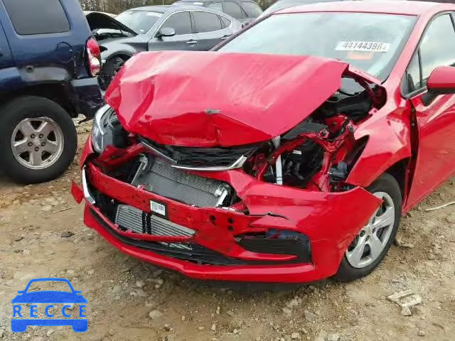 2016 CHEVROLET CRUZE LS 1G1BC5SM8G7243840 image 9