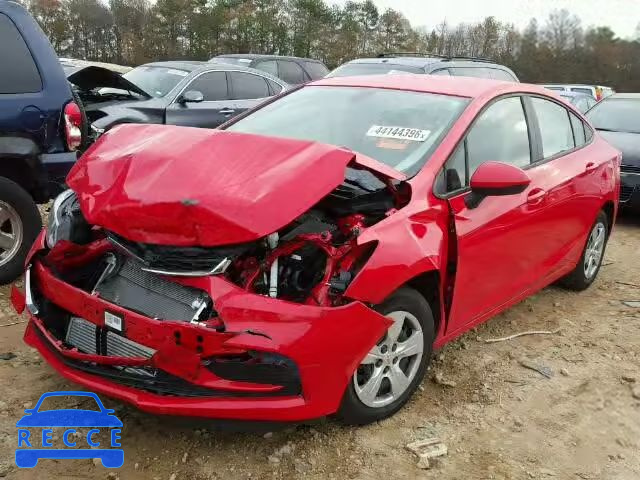 2016 CHEVROLET CRUZE LS 1G1BC5SM8G7243840 image 1