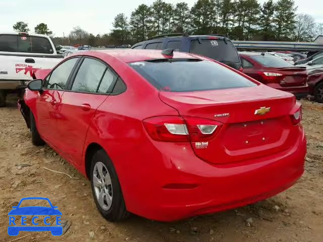 2016 CHEVROLET CRUZE LS 1G1BC5SM8G7243840 image 2