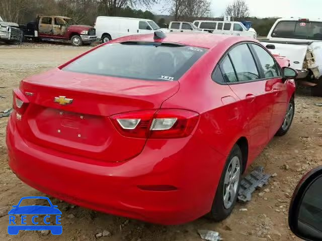 2016 CHEVROLET CRUZE LS 1G1BC5SM8G7243840 image 3