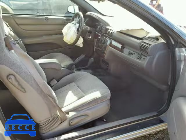 2001 CHRYSLER SEBRING LX 1C3EL45U11N605427 зображення 4