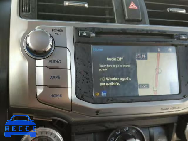 2016 TOYOTA 4RUNNER SR JTEZU5JR1G5122610 image 9