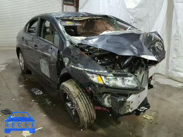 2013 HONDA CIVIC LX 19XFB2F55DE074725 зображення 0