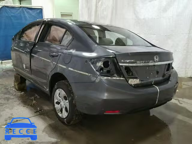 2013 HONDA CIVIC LX 19XFB2F55DE074725 зображення 2