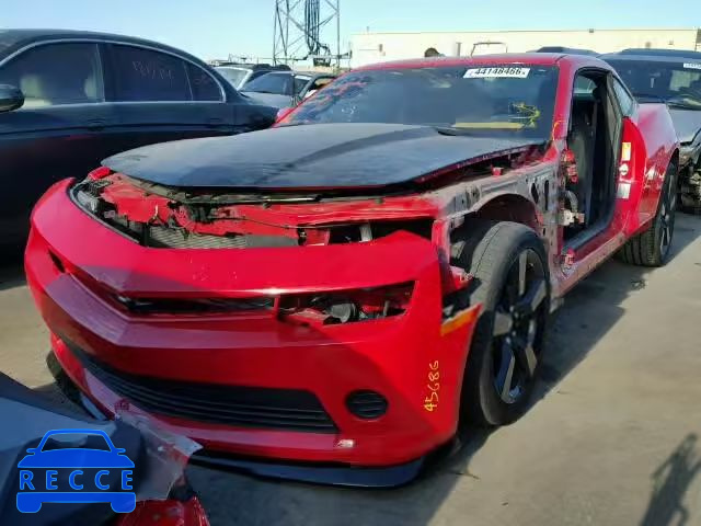 2015 CHEVROLET CAMARO LS 2G1FB1E39F9186464 image 1