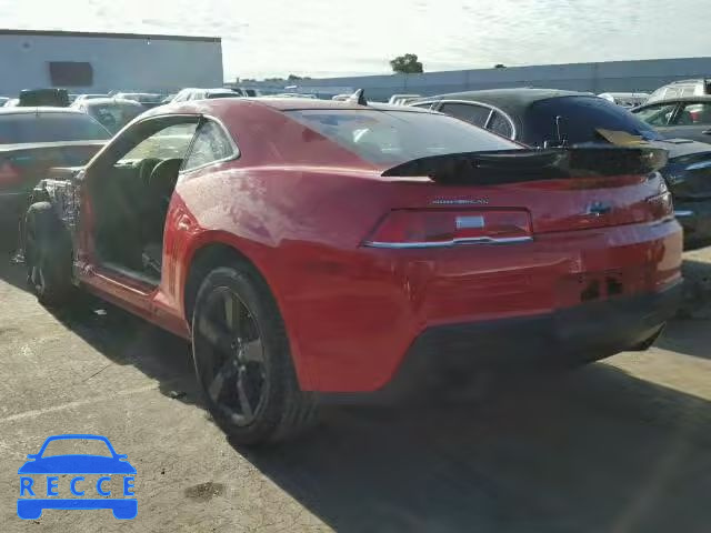 2015 CHEVROLET CAMARO LS 2G1FB1E39F9186464 image 2