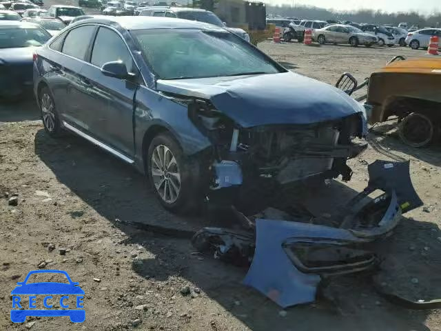 2016 HYUNDAI SONATA SPO 5NPE34AF0GH397195 зображення 0