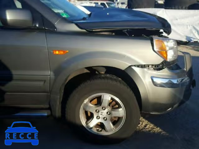 2007 HONDA PILOT EXL 2HKYF18707H512220 image 9