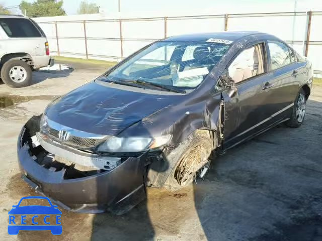 2010 HONDA CIVIC LX 2HGFA1F50AH500142 Bild 1