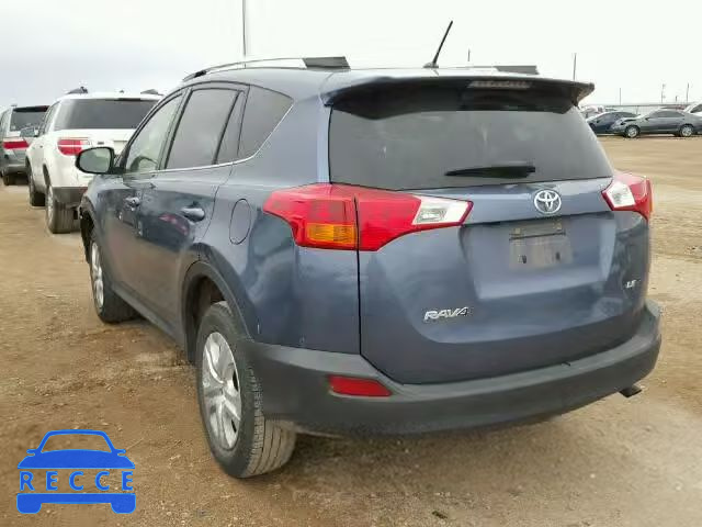 2014 TOYOTA RAV4 LE JTMZFREV8ED032578 image 2