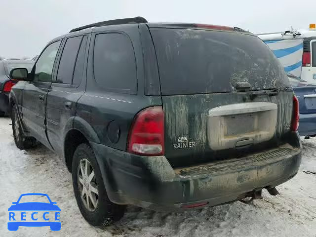 2004 BUICK RAINIER CX 5GADT13S242213586 image 2