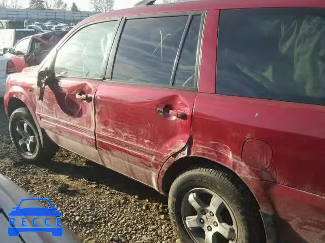 2006 HONDA PILOT EX 5FNYF18576B014060 image 9