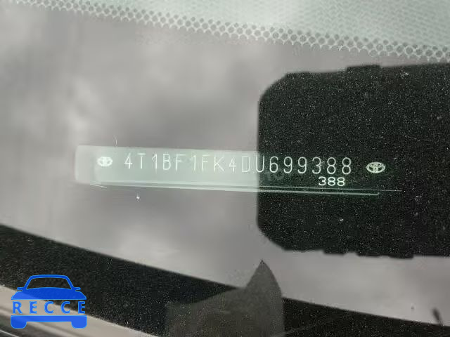2013 TOYOTA CAMRY L/SE 4T1BF1FK4DU699388 image 9